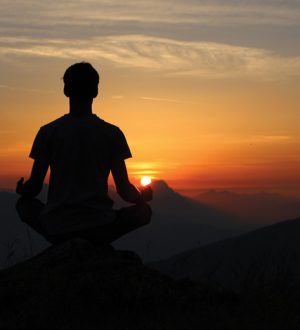 sunset-meditation