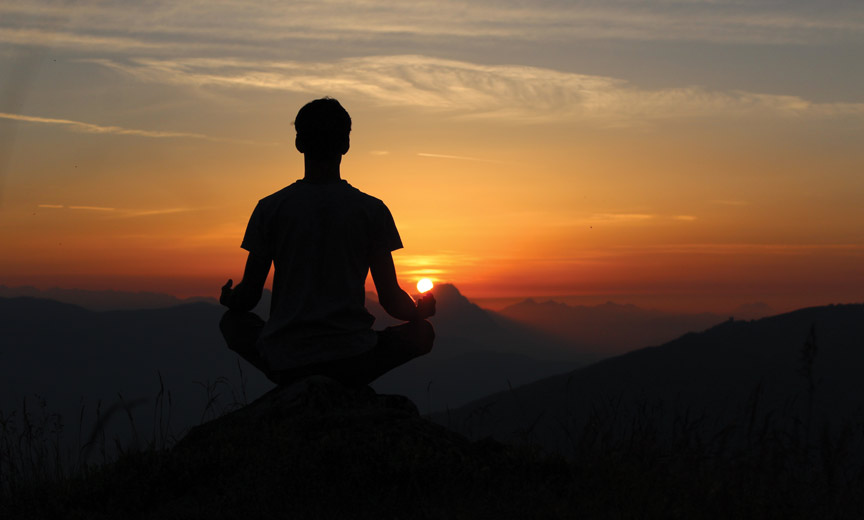 sunset-meditation